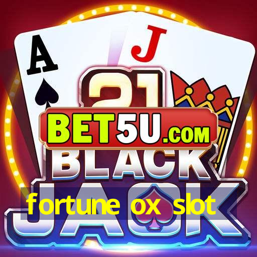 fortune ox slot